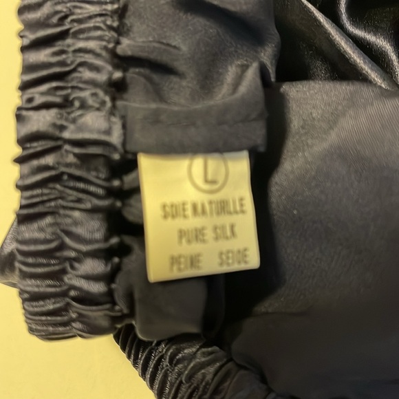 Vintage Navy Blue Silk Panties - Women’s Size Large - Picture 4 of 5